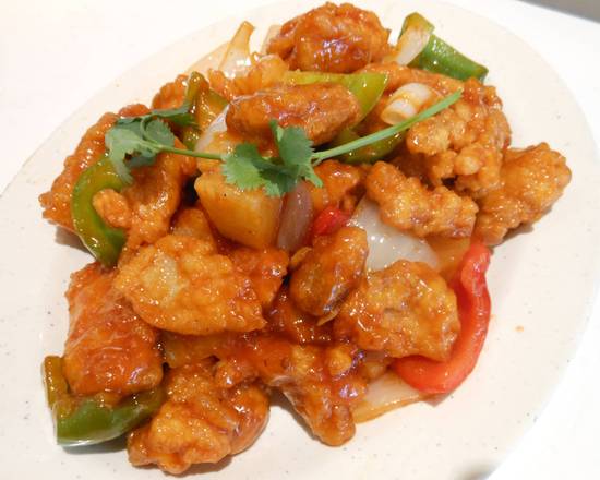 Sweet & Sour Boneless Chicken 菠蘿咕嚕雞